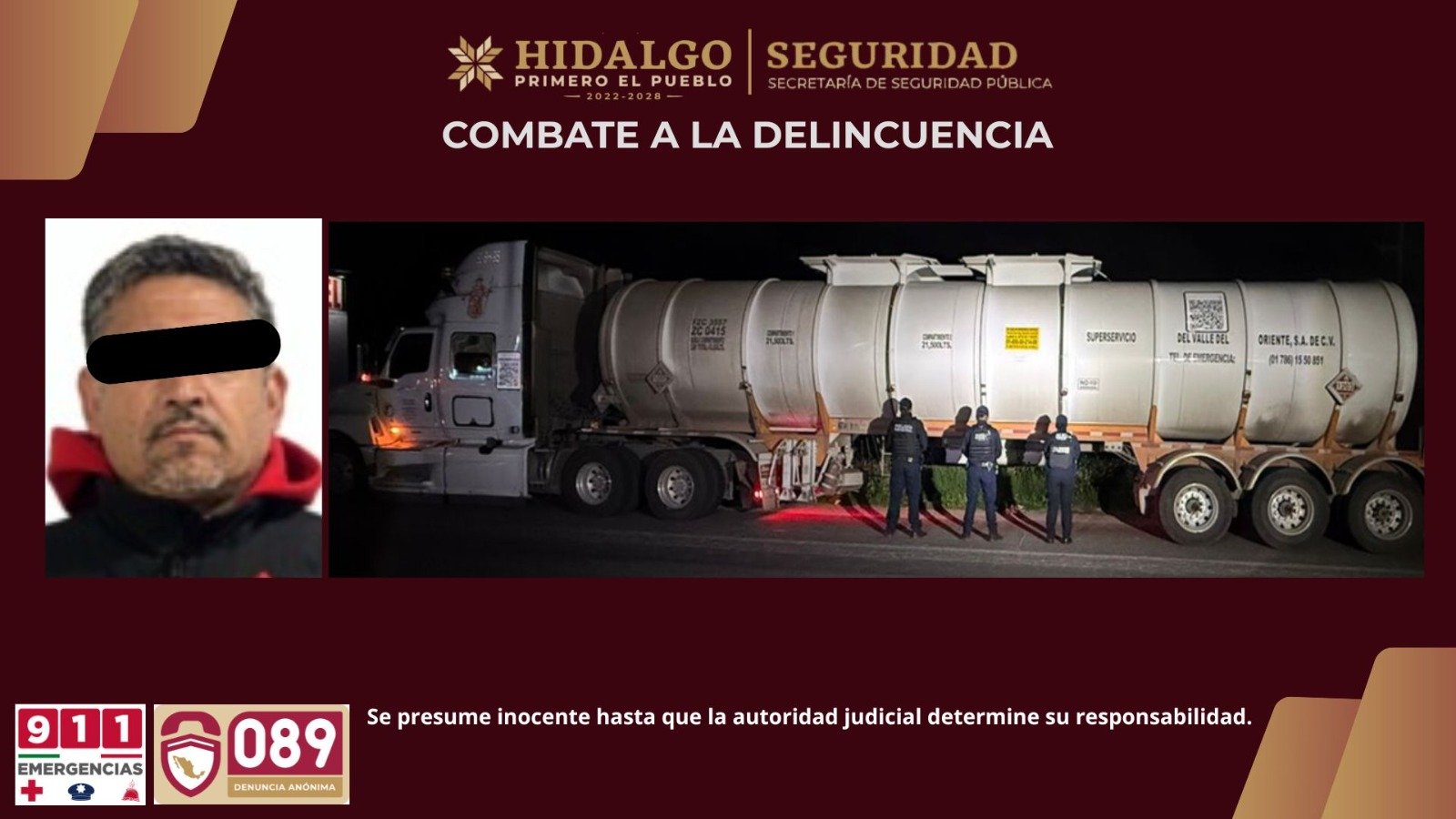Aseguran casi 39 mil litros de combustible presuntamente ilegal en Pachuca